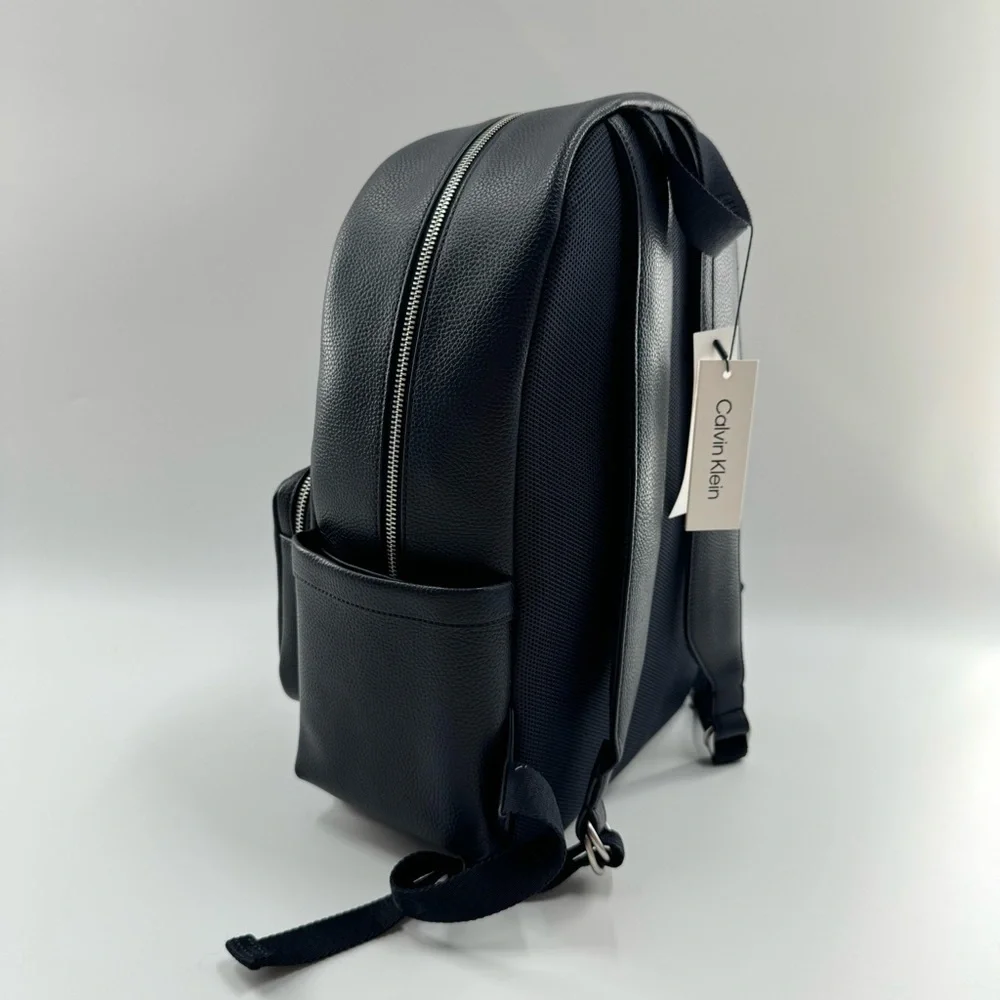 Calvin Klein Navy Blue Backpack – Minimalist Design - Picture 4 of 5